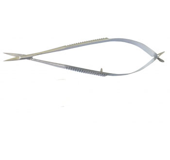 Ножиці мікро очні за Макклюр-Ваннасом, прямі, 100 мм, гострі Bio Tules Impex BTE-00766.2